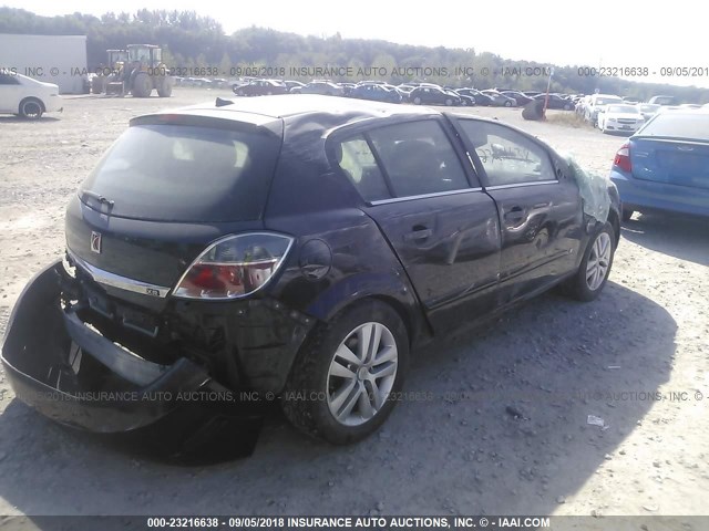 W08AT671985070021 - 2008 SATURN ASTRA XR BLACK photo 4