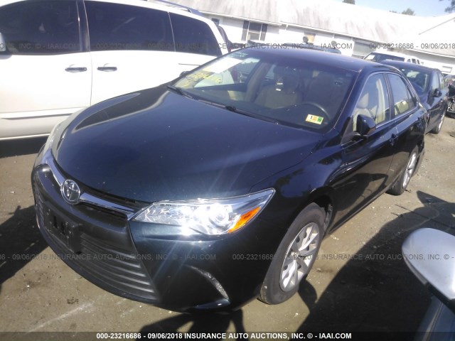 4T4BF1FKXFR457391 - 2015 TOYOTA CAMRY LE/XLE/SE/XSE 黑色 照片 2