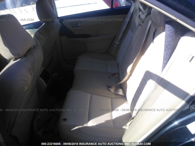 4T4BF1FKXFR457391 - 2015 TOYOTA CAMRY LE/XLE/SE/XSE 黑色 照片 8