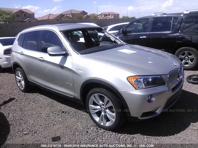 5UXWX7C59DL976903 - 2013 BMW X3 XDRIVE35I TAN photo 1