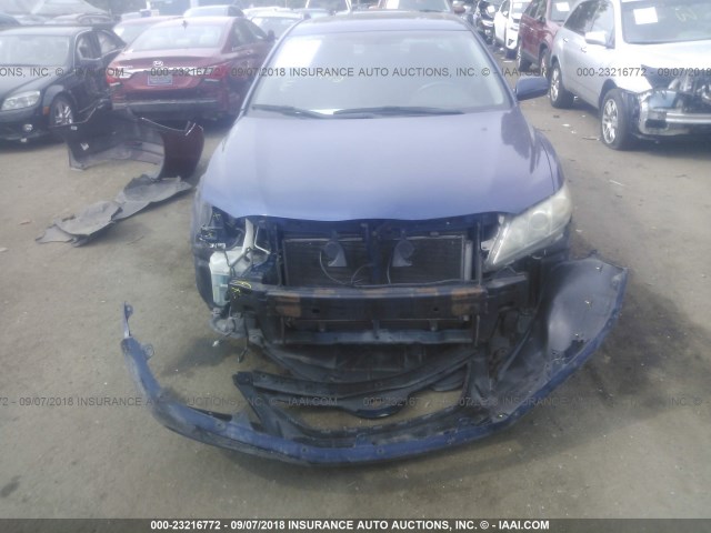 4T1BE46K87U153685 - 2007 TOYOTA CAMRY NEW GENERAT CE/LE/XLE/SE BLUE photo 6