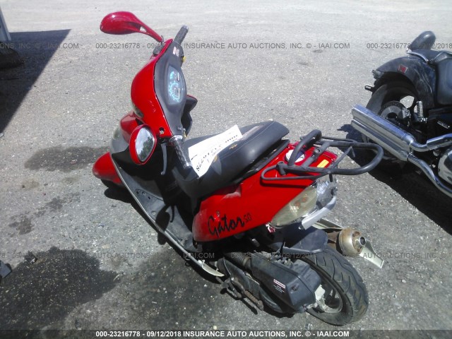 LJ4TCBPN07Y070514 - 2007 MOPED UNKNOWN  RED photo 3