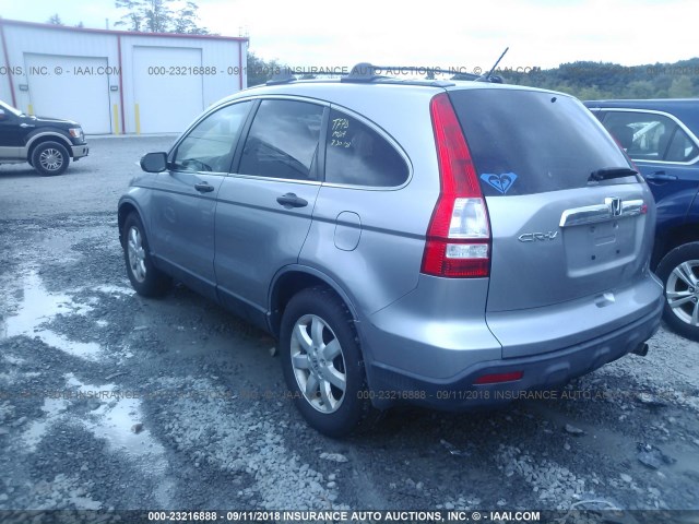 JHLRE48568C081311 - 2008 HONDA CR-V EX SILVER photo 3