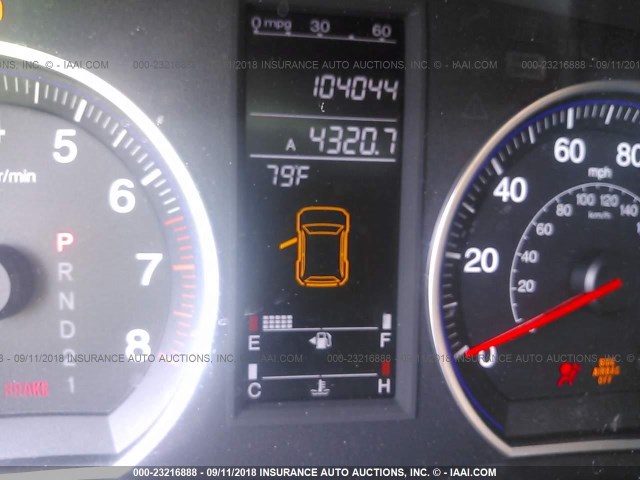 JHLRE48568C081311 - 2008 HONDA CR-V EX SILVER photo 7