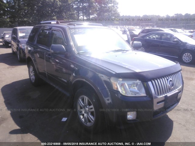 4M2CU97108KJ54044 - 2008 MERCURY MARINER PREMIER Light Blue photo 1