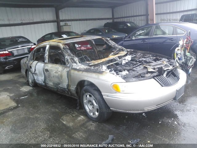 1LNHM97V61Y654318 - 2001 LINCOLN CONTINENTAL  棕色 照片 1