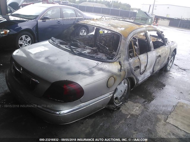 1LNHM97V61Y654318 - 2001 LINCOLN CONTINENTAL  棕色 照片 4