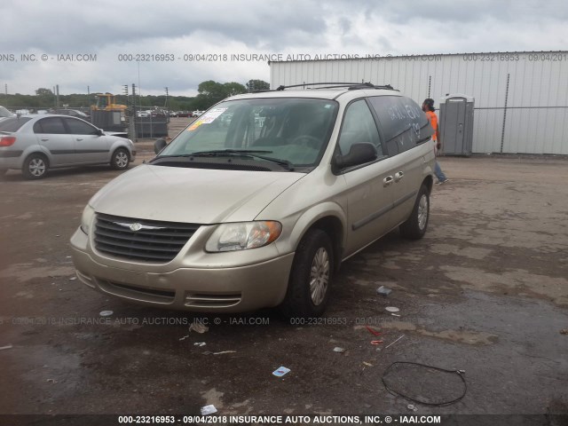 1C4GP45R95B253449 - 2005 CHRYSLER TOWN & COUNTRY  GOLD photo 2