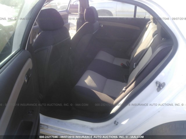 1G1ZG57B194236050 - 2009 CHEVROLET MALIBU LS 白色 照片 8