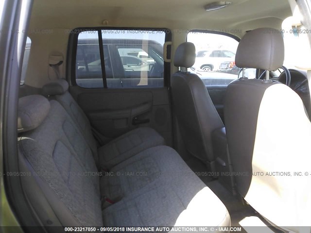 1FMZU62K02ZC95902 - 2002 FORD EXPLORER XLS BROWN photo 8