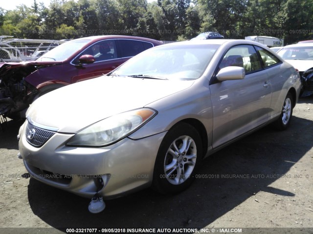 4T1CE30P86U582200 - 2006 TOYOTA CAMRY SOLARA SE/SLE Qızıl foto 2