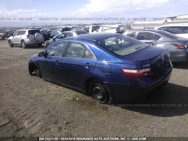 4T1BE46K37U124188 - 2007 TOYOTA CAMRY NEW GENERAT CE/LE/XLE/SE BLUE photo 3