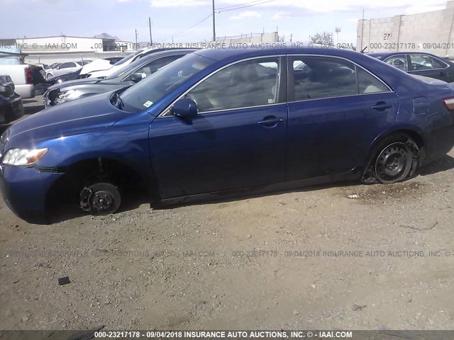 4T1BE46K37U124188 - 2007 TOYOTA CAMRY NEW GENERAT CE/LE/XLE/SE BLUE photo 6