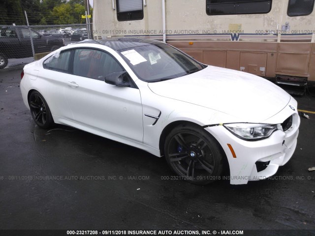 WBS3R9C56HK710026 - 2017 BMW M4 WHITE photo 1