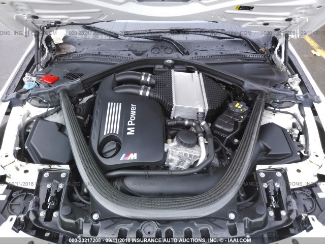 WBS3R9C56HK710026 - 2017 BMW M4 WHITE photo 10