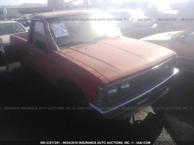 JN6ND01S4GW112072 - 1986 NISSAN 720 RED photo 1