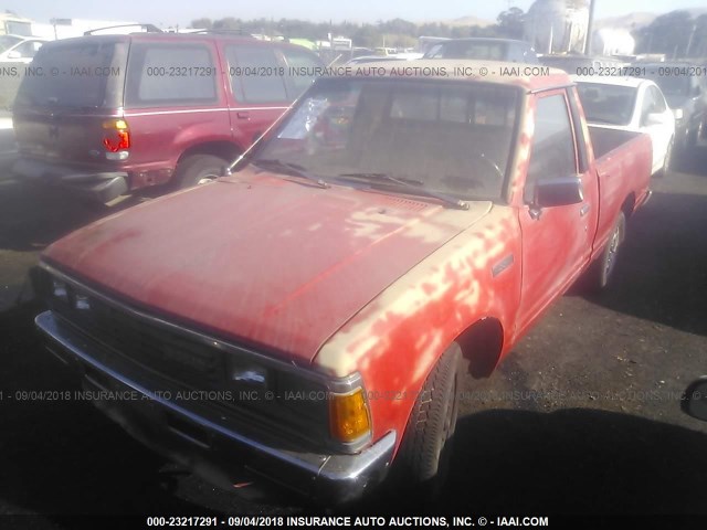 JN6ND01S4GW112072 - 1986 NISSAN 720 RED photo 2