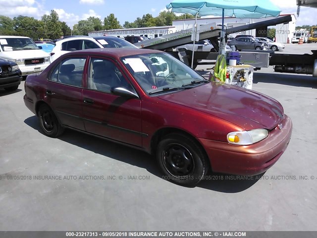 1Y1SK54822Z411331 - 2002 CHEVROLET GEO PRIZM LSI RED photo 1