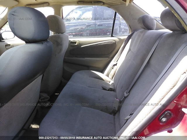 1Y1SK54822Z411331 - 2002 CHEVROLET GEO PRIZM LSI RED photo 8