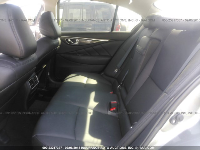 JN1CV7AP9JM240017 - 2018 INFINITI Q50 PURE/LUXE GRAY photo 8