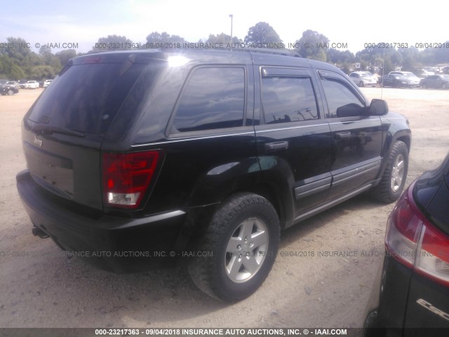 1J4GS48K46C348455 - 2006 JEEP GRAND CHEROKEE LAREDO/COLUMBIA/FREEDOM 黑色 照片 4