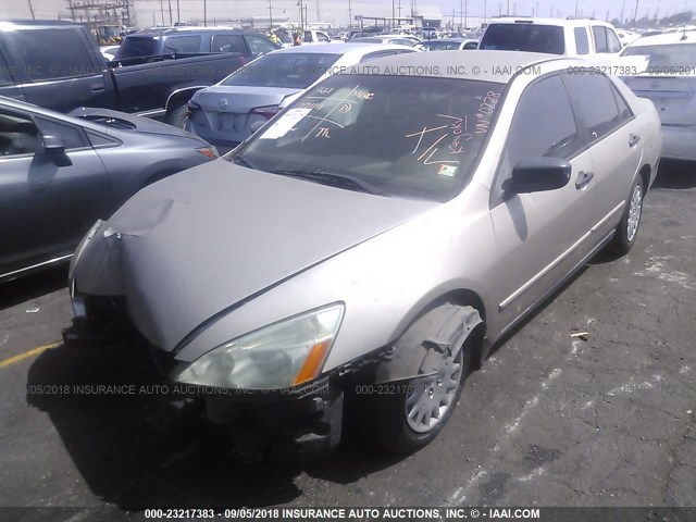 JHMCM56197C000228 - 2007 HONDA ACCORD VALUE GOLD photo 2