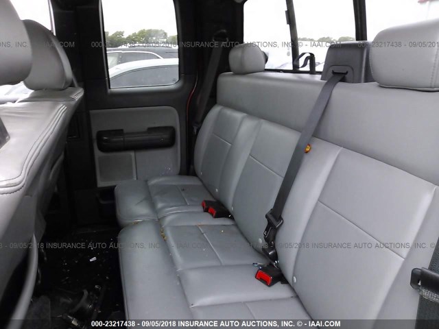 1FTPX145X4NB11525 - 2004 FORD F150 Қызыл фото 8