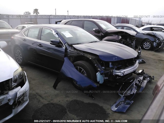 19UUB1F59JA005604 - 2018 ACURA TLX TECH BLUE photo 1