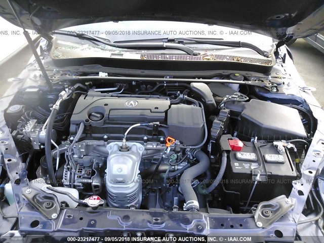 19UUB1F59JA005604 - 2018 ACURA TLX TECH BLUE photo 10