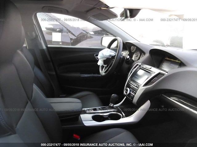 19UUB1F59JA005604 - 2018 ACURA TLX TECH BLUE photo 5