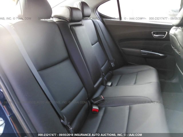 19UUB1F59JA005604 - 2018 ACURA TLX TECH BLUE photo 8