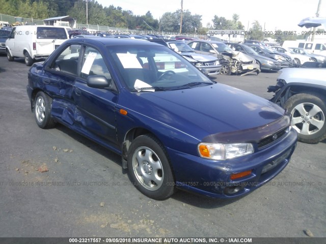 JF1GC43561H501049 - 2001 SUBARU IMPREZA L BLUE photo 1