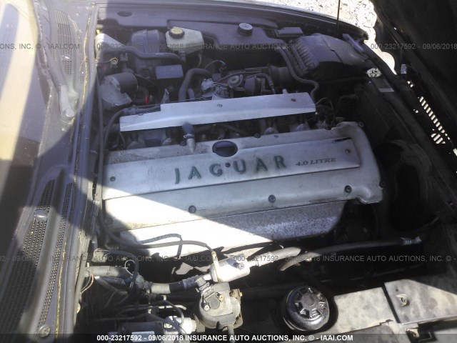 SAJHX1245VC800756 - 1997 JAGUAR XJ6 GREEN photo 10