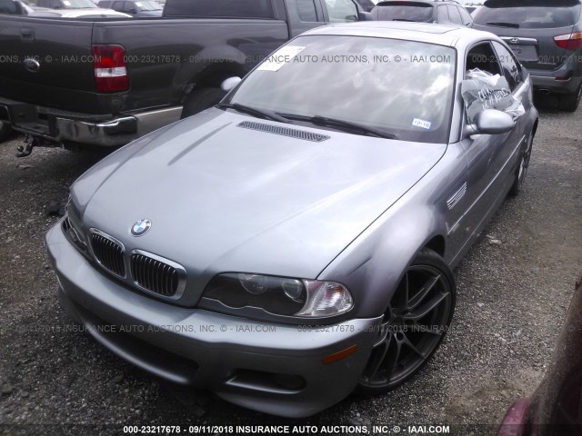 WBSBL93436PN65953 - 2006 BMW M3 GRAY photo 2