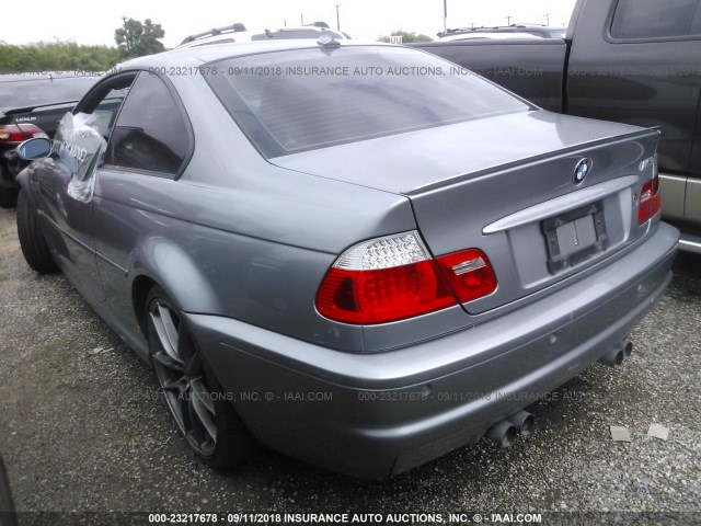 WBSBL93436PN65953 - 2006 BMW M3 GRAY photo 3