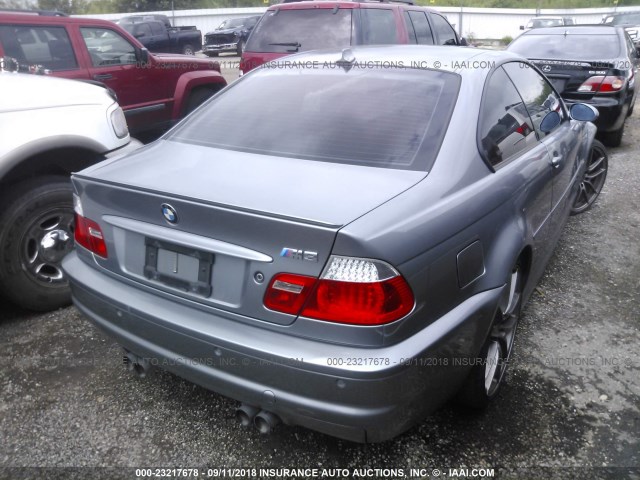 WBSBL93436PN65953 - 2006 BMW M3 GRAY photo 4