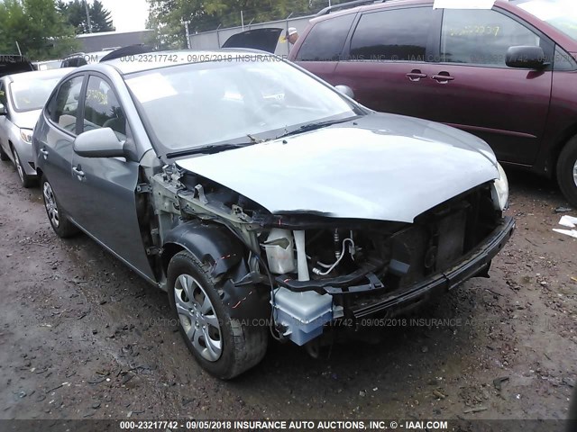 KMHDU46D09U782471 - 2009 HYUNDAI ELANTRA GLS/SE GRAY photo 1