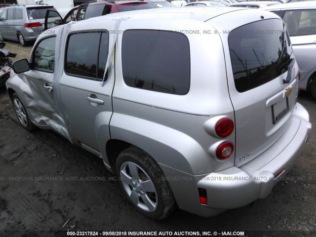 3GNDA13DX8S638593 - 2008 CHEVROLET HHR LS SILVER photo 3