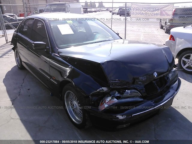 WBADM6346YGU26525 - 2000 BMW 528 I AUTOMATIC BLACK photo 1
