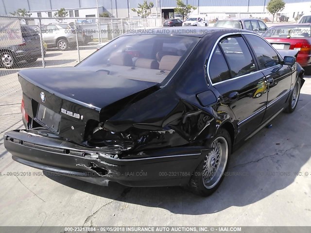 WBADM6346YGU26525 - 2000 BMW 528 I AUTOMATIC BLACK photo 4