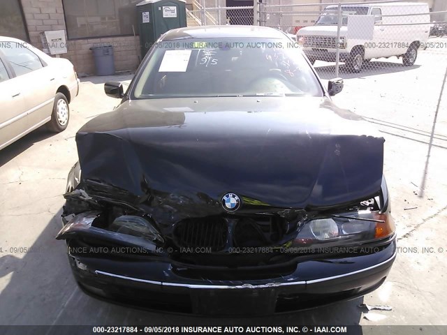 WBADM6346YGU26525 - 2000 BMW 528 I AUTOMATIC BLACK photo 6