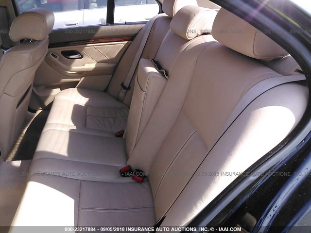 WBADM6346YGU26525 - 2000 BMW 528 I AUTOMATIC BLACK photo 8