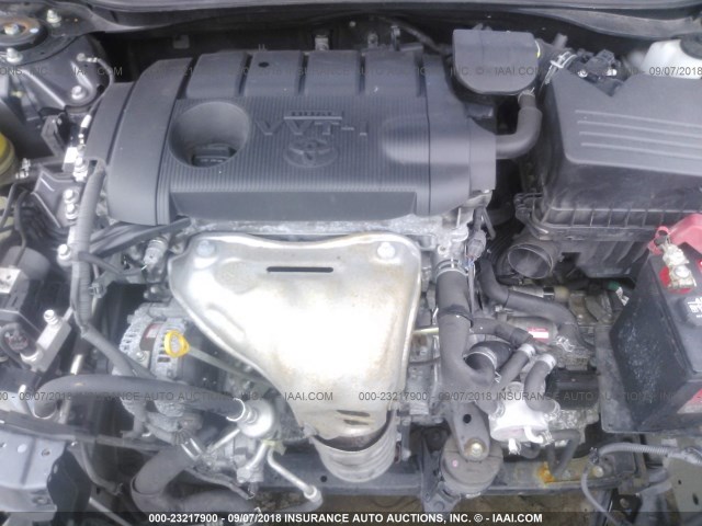 4T1BF3EK3BU163784 - 2011 TOYOTA CAMRY SE/LE/XLE ნაცრისფერი ფოტო 10