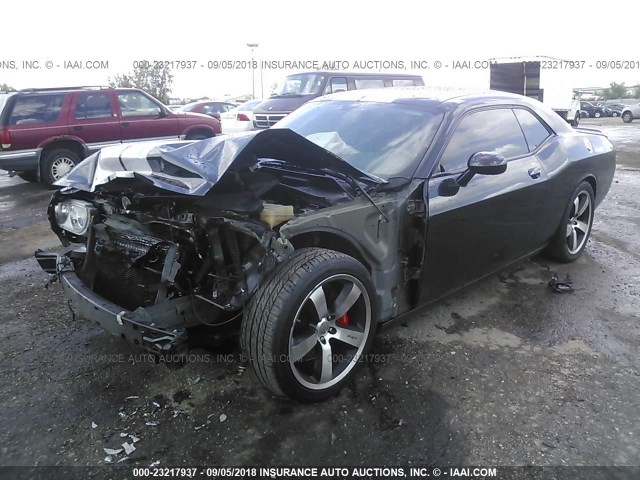 2B3CJ7DJ0BH552961 - 2011 DODGE CHALLENGER SRT-8 黑色 照片 2