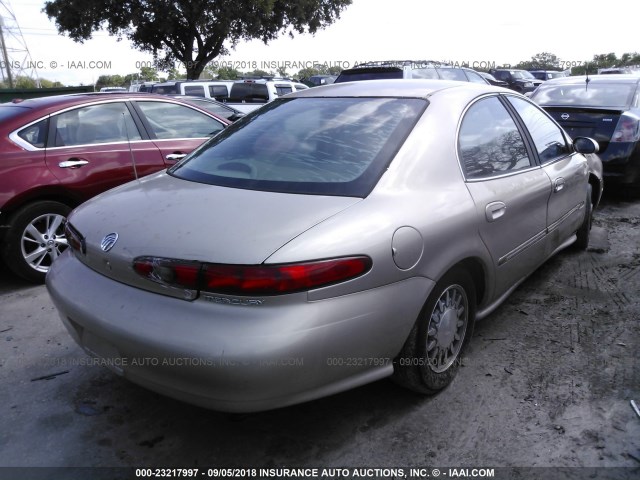 1MEFM53SXWA651307 - 1998 MERCURY SABLE LS PREMIUM GOLD photo 4