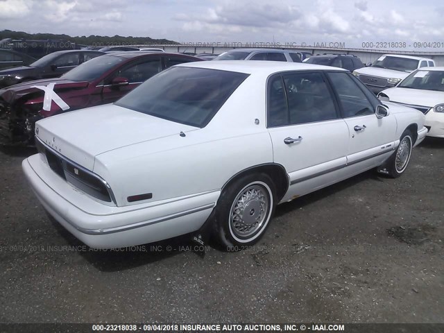 1G4CW52K9SH649299 - 1995 BUICK PARK AVENUE  WHITE photo 4