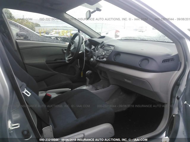 JHMZE2H53AS021630 - 2010 HONDA INSIGHT LX SILVER photo 5