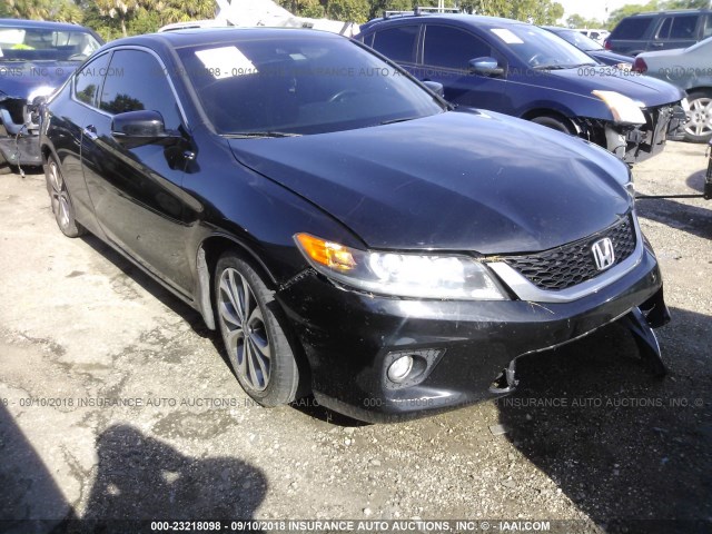 1HGCT2B88DA011252 - 2013 HONDA ACCORD EXL BLACK photo 1