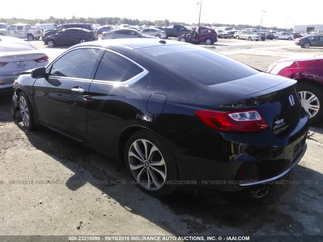 1HGCT2B88DA011252 - 2013 HONDA ACCORD EXL BLACK photo 3