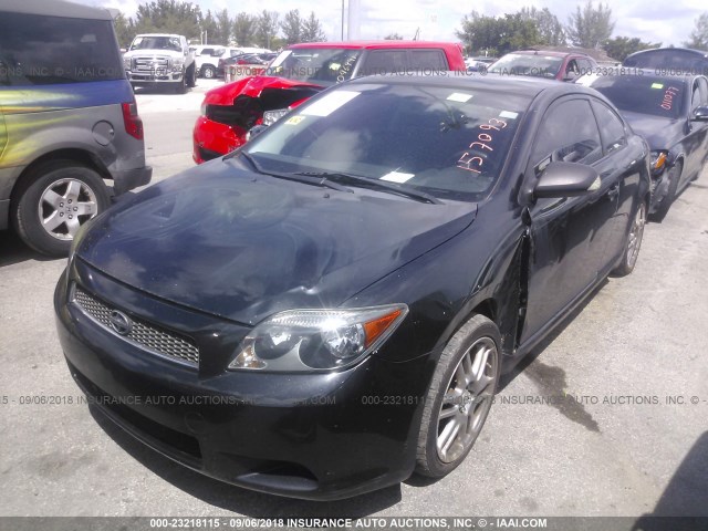 JTKDE177670157093 - 2007 TOYOTA SCION TC 黑色 照片 2